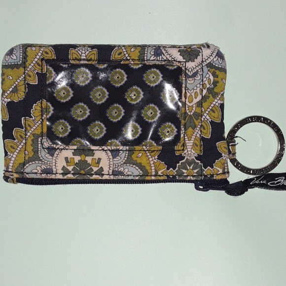 Vera Bradley ID wallet with key ring - Picture 2 of 6